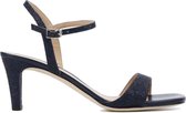 Unisa Sandalen Dames / Damesschoenen - Leer   -  hoogte  5 - 7 cm - Mechi - Blauw - Maat 37