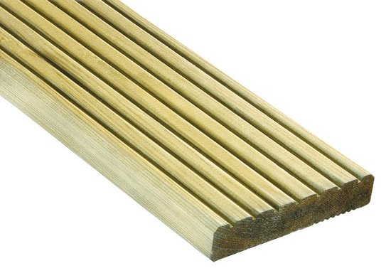 Foto: Intergard vlonderplanken grenen 300cm 28x145mm 