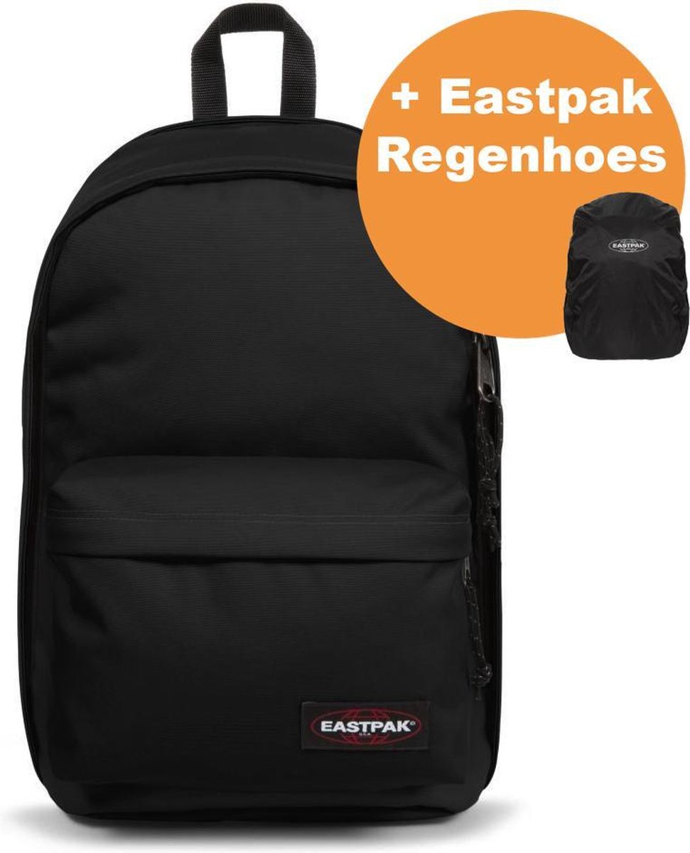 Eastpak Back To Work Rugzak Black + Regenhoes Eastpak | bol.com