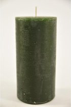 Kaarsen - Kaars Rustiek 140/70mm Jägergrün