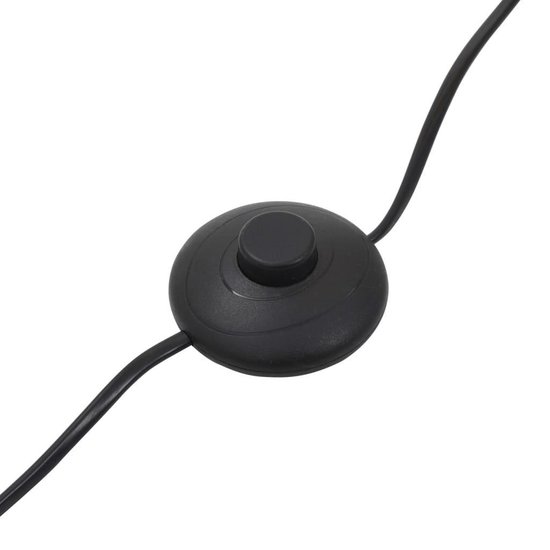 vidaXL Vloerlamp met papieren lampenkap 135 cm