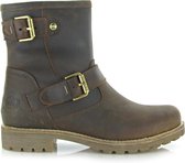 Panama Jack Dames Biker Boots Felina B5 - Bruin - Maat 41