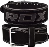 RDX Sports 4PB Suède Leder Powerlifting Riem
