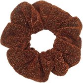 Thesportfashion Scrunchie brown glitter in Gift verpakking