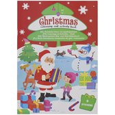 Kerst sticker- , kleur- & doeboek