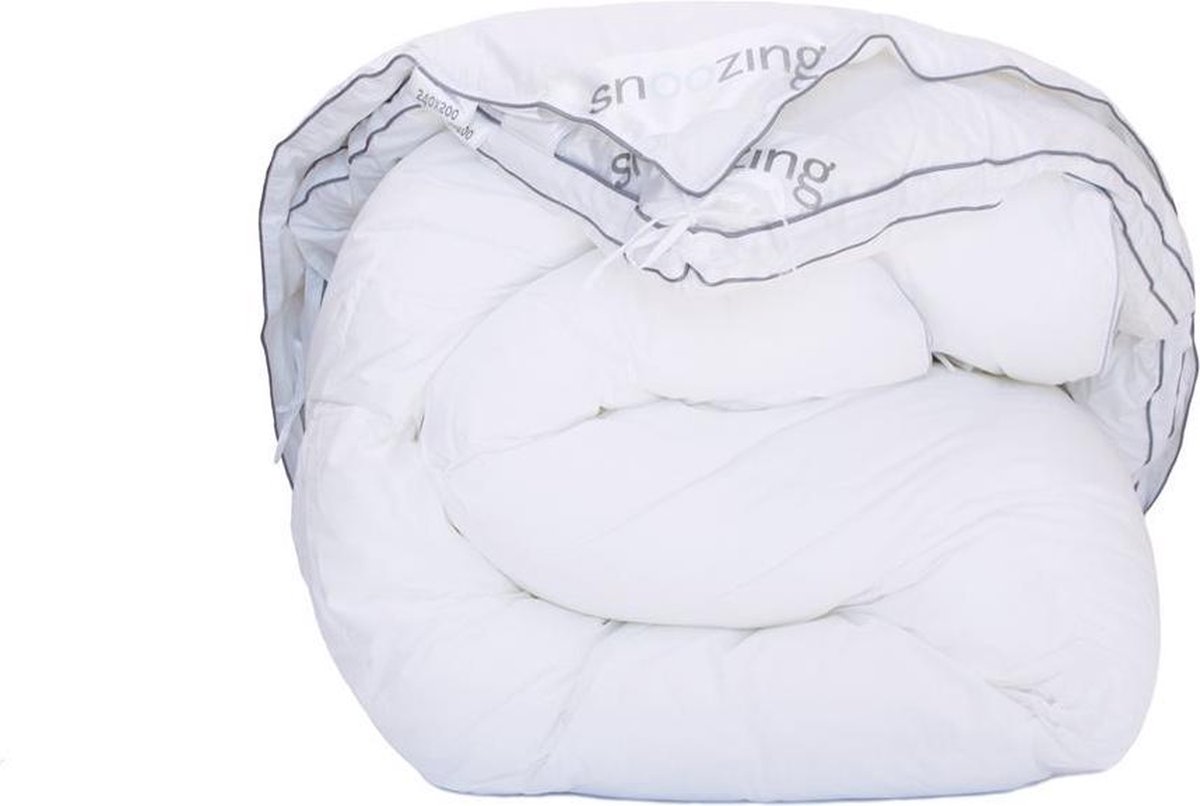 Snoozing Lienz - Synthetisch - 4-seizoenen dekbed - Lits-jumeaux - 240x220 cm - Wit