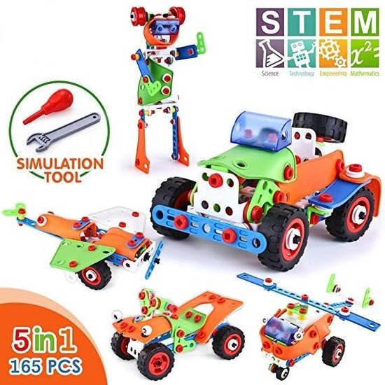 schild Boekhouding Kleuterschool Flextoys STEM speelgoed - Bouwpakket met 165-delig Bouwstenen - Educatief  Speelgoed... | bol.com
