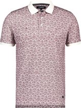 Polo Korte Mouw Print Wit (MC13-0302 - StonePaisley)