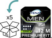 TENA Men Premium Fit niveau 4 Medium 5 packs - 60 pièces