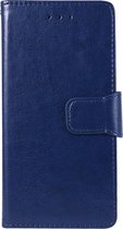 Shop4 - Geschikt voor Samsung Galaxy S20 Hoesje - Wallet Case Business Donker Blauw