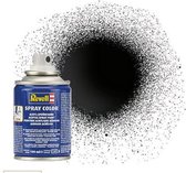 Revell #7 Black - Gloss - Acryl Spray - 100ml Verf spuitbus.