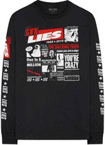 Guns N' Roses Longsleeve shirt -S- Lies Cover Zwart