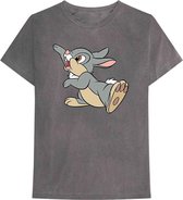Disney Bambi Heren Tshirt -L- Bambi - Thumper Wave Grijs