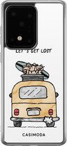 Samsung S20 Ultra hoesje siliconen - Let's get lost | Samsung Galaxy S20 Ultra case | multi | TPU backcover transparant