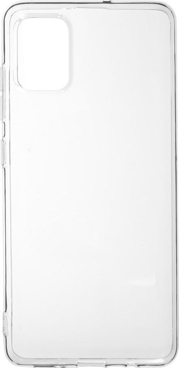 TPU Hoesje voor Samsung Galaxy A51 TPU-Siliconen Hoesje Transparant
