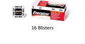 16 stuks (16 blisters a 1 stuk) Energizer 346 knoopcel batterij Zilver-oxide (S) 1,55 V