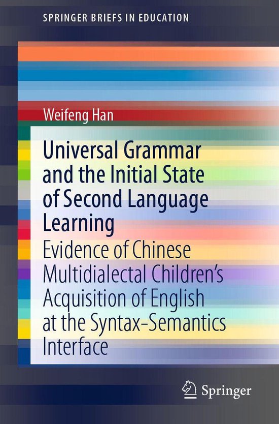 Social Sciences (R0) - Universal Grammar and the Initial Sta ... - cover