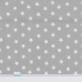 BINK Bedding Ledikantlaken Stars Grijs 100 x 150 cm