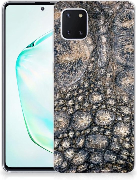 Geschikt voor Samsung Galaxy Note 10 Lite TPU Hoesje Krokodillenprint