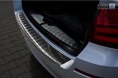 Avisa Zwart RVS Achterbumperprotector passend voor BMW 5-Serie F11 Touring 2010- 'Ribs'
