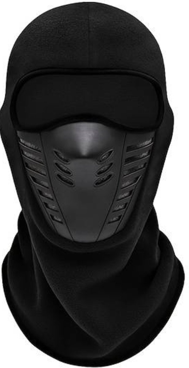 Nivard Ski Mask Winter Masker Ski Masker Balaclava Bivakmuts Full Face Mask Grijs