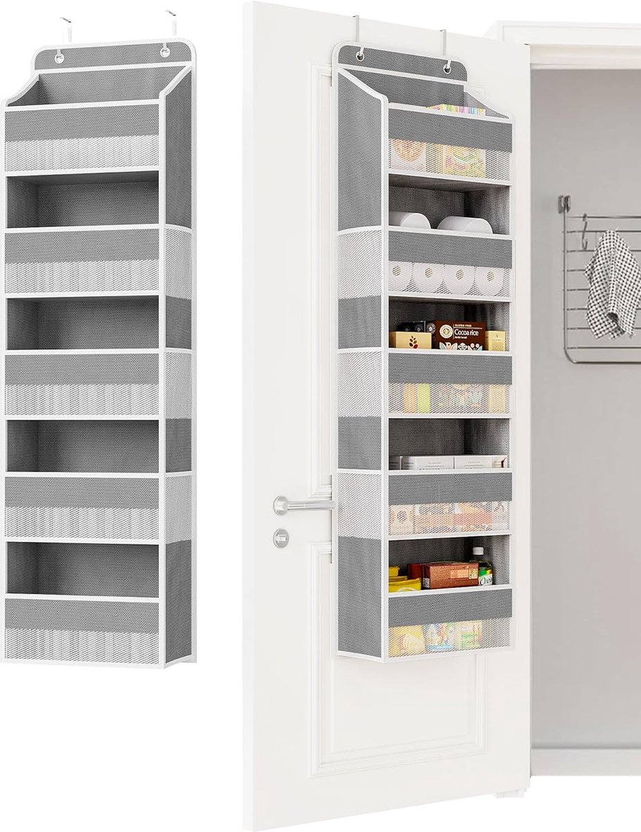 Grijze Dier Over De Deur - 56x15.7x6.9 inch - grijze