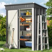 COSTWAY Tuinhuis Metaal, 163 x 86 cm