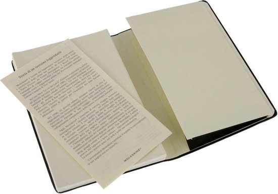 Moleskine Classic Notitieboek - Large - Hardcover - Gelinieerd - Zwart