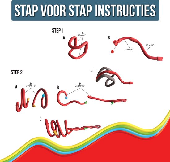 Spaghetteez - Velociraptor - Flexibele Bouwstaafjes - Speelgoed 5,6,7,8 Jaar Jongens en Meisjes- Constructie Speelgoed- Montessori Speelgoed- Educatief Speelgoed