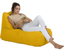 Xoft Living - Zitzak Lounge - Geel - Volwassenen & Kinderen