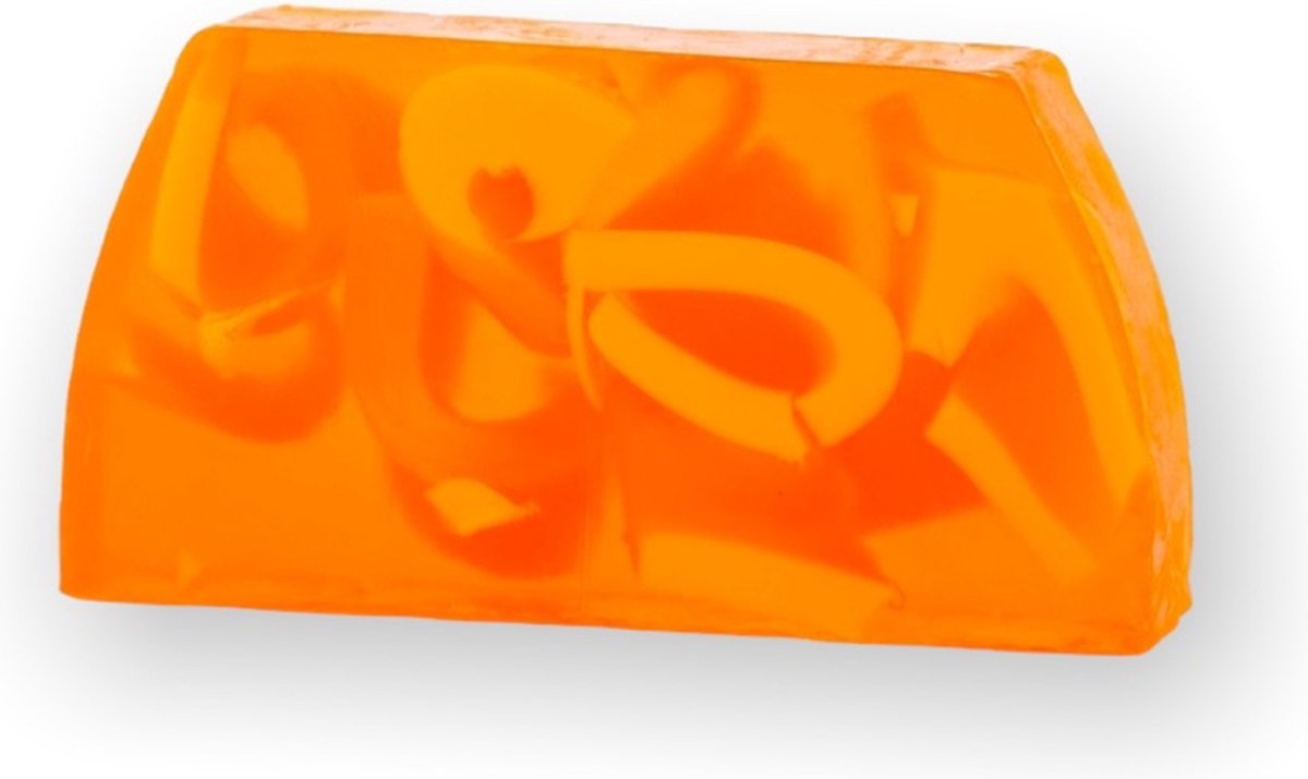 Goedkoopste Vivory ambachtelijke zeep met natuurlijke ingrediënten. Loving Amber, met frisse geurtonen van citrus en vers geplukte sinaasappels uit Valencia