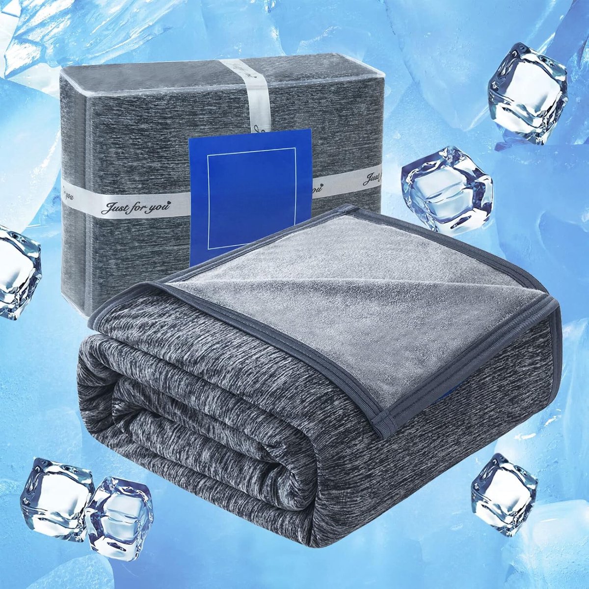 Solacis Koeldeken Voor Mensen - Koeldeken - Cooling Blanket - Koeldeken Slapen - Verkoelend Dekbed
