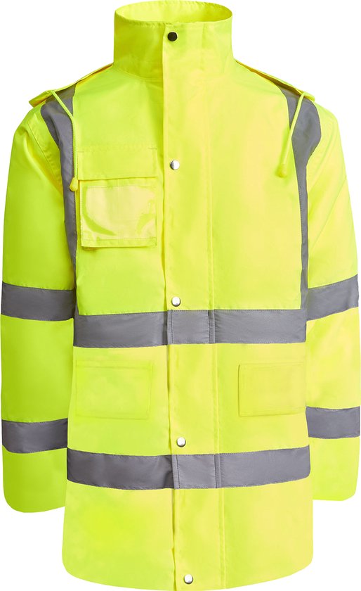 Techniquement très visible / High Parka Parka Jaune modèle Merak taille S