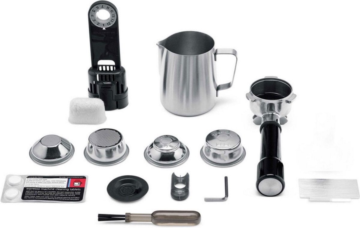 Sage the Oracle Touch Black Truffle Pistonmachine (mat - afbeelding 3