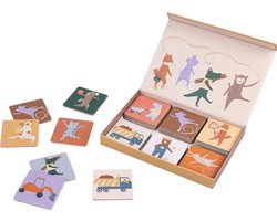 Sebra Builders Teeny Toes Memory Game Spel