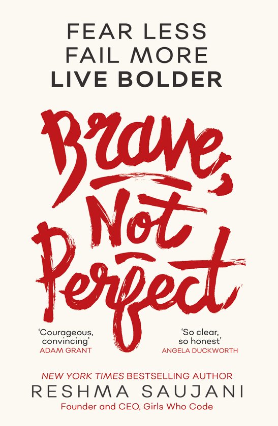 Brave, Not Perfect Fear Less, Fail More and Live Bolder - cover
