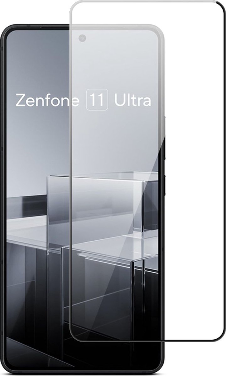 Mobigear Screenprotector geschikt voor ASUS Zenfone 11 Ultra Glazen | Mobigear Premium Screenprotector - Case Friendly