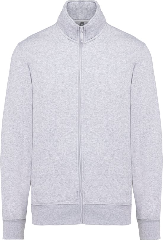 Sweat Homme XL Kariban Col Roulé Manches Longues Oxford Gris 80% Katoen, 20% Polyester