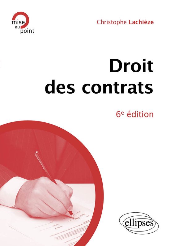 Le droit des contrats - cover