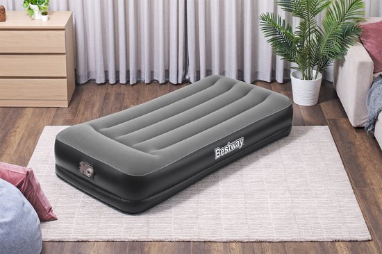 Bestway Tritech Twin Luchtmatras met Ingebouwde AC Pomp 1,91 m x 97 cm x 36 cm van Bestway — afbeelding 2