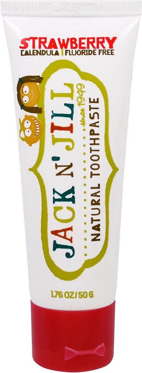 Jack n' Jill Natuurlijke Tandpasta Aardbei 50GR