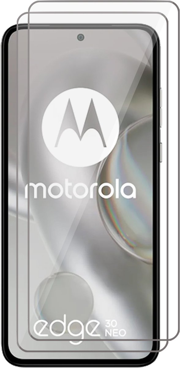 Screenprotector geschikt voor Motorola Edge 30 Neo - 2x Glas Screen Protector