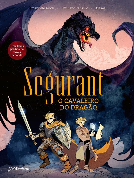 Segurant, o Cavaleiro do Dragão - cover