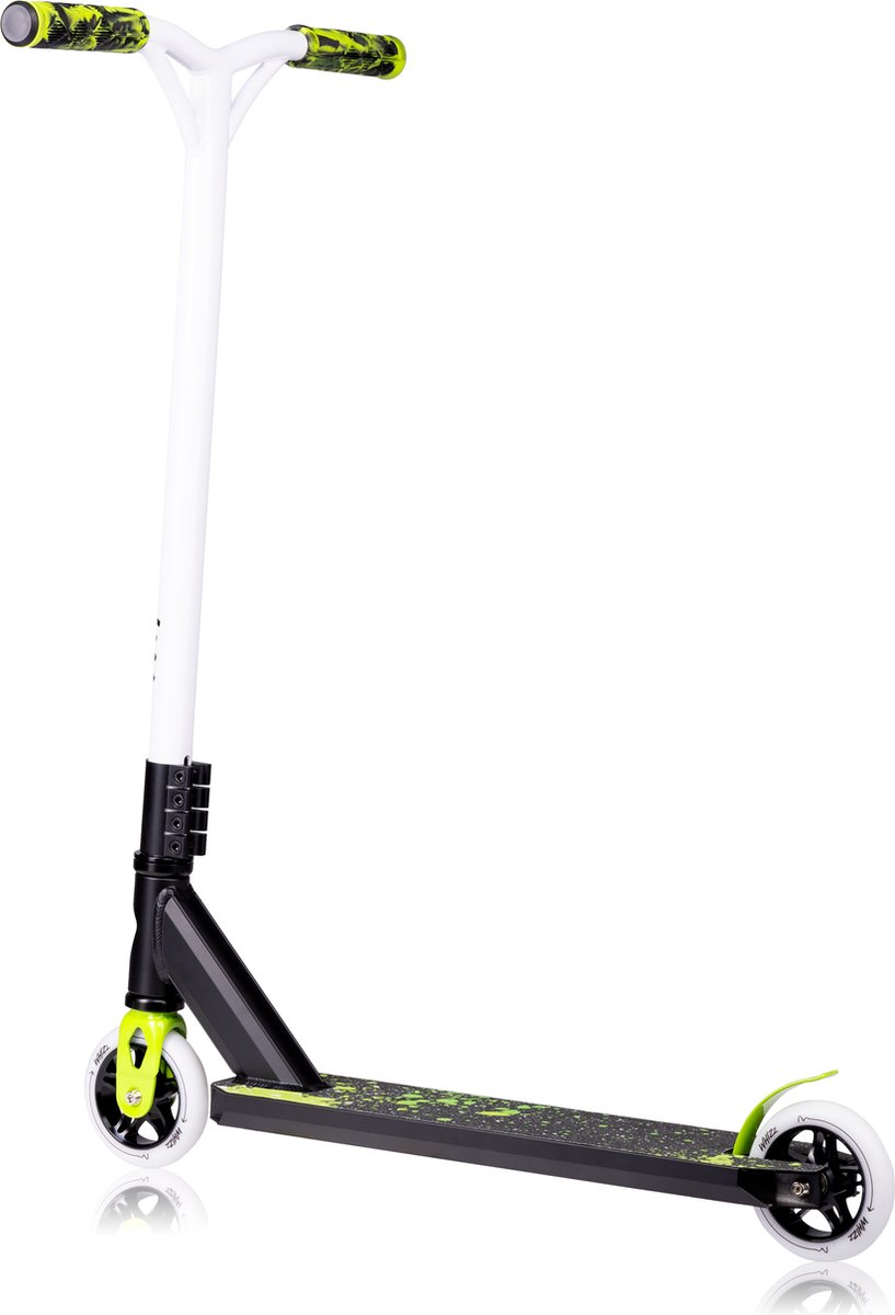 Lionelo Whizz – Freestyle Step voor Kinderen en Tieners – 110 mm PU High Rebound Wielen met Aluminium Kern – ABEC-9 Lagers – 360° Y-Bar Stuur – HIC Compressiesysteem – Antislip Aluminium Deck – Draagvermogen tot 100 kg – Stuntstep / Kinderstepjes — afbeelding 16