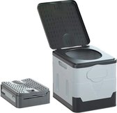 JNUYISW Draagbaar toilet, opvouwbaar, met deksel voor volwassenen, multifunctioneel, mobiel, met papierrolhouder en telefoonhouder voor kamperen, reizen, wandelen, vissen JNUYISW Draagbaar toilet, opvouwbaar, met deksel voor volwassenen, multifunctioneel, mobiel, met papierrolhouder en telefoonhouder voor kamperen, reizen, wandelen, vissen