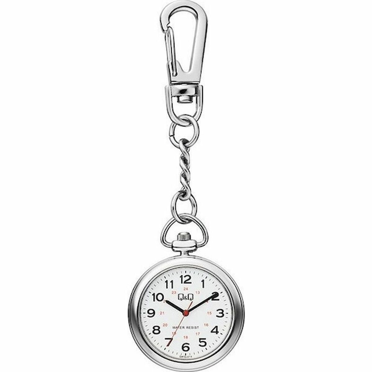 Zakhorloge -zilverkleurig met aanhanger Q72J214Y