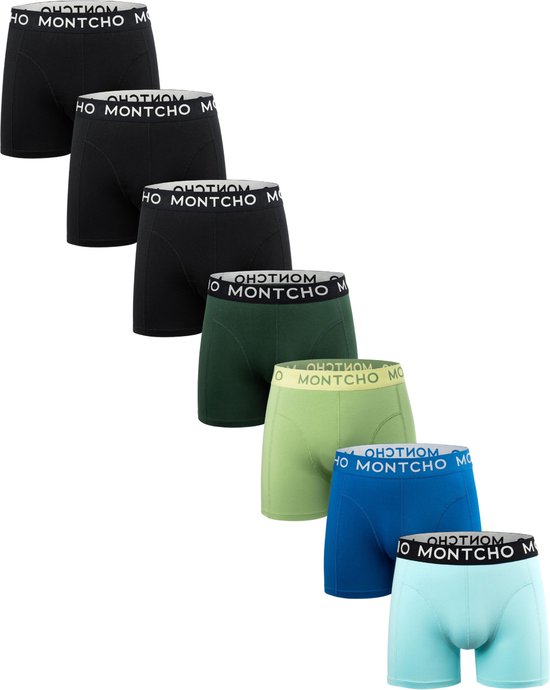 Foto: Montcho dazzle series boxershort heren onderbroeken heren boxershorts ondergoed mellow shades 7 pack maat s xxl 