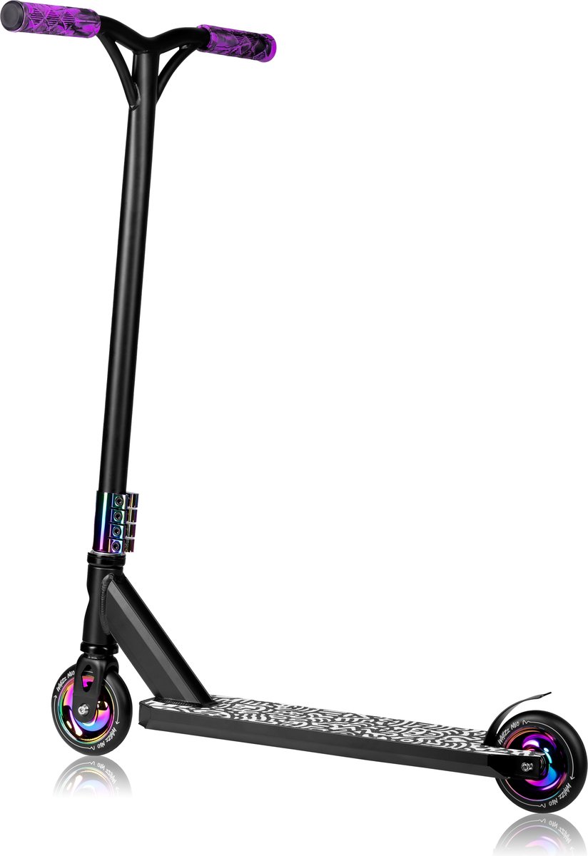 Lionelo Whizz Step - 110mm PU Wielen - T-Bar Stuur - 100 kg Draagvermogen - ABEC-9 Lagers - Voor Jongens en Meisjes — afbeelding 17