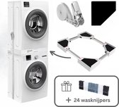 Dastium Home - Stapelkit wasmachine droger - Stapelset wasmachine droger - Tussenstuk wasmachine droger- Universeel