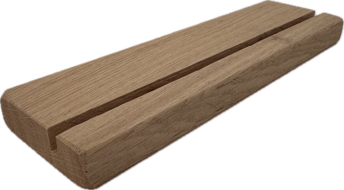 Plaathouder 25 cm – 1 Sleuf van 5 mm voor Bedrukte Forex Platen, Tekstplaten, Geboortebloemen en Menukaarten – Luxe Woonaccessoire